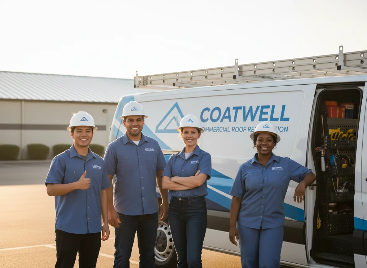 Commercial roof coating company in Rebuck, PA